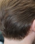 Un corte de cabello sin cortes atras