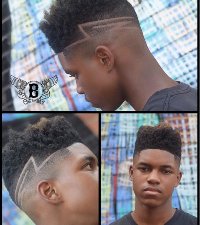 Sorprendentes diseños de linea sobre fade lateral