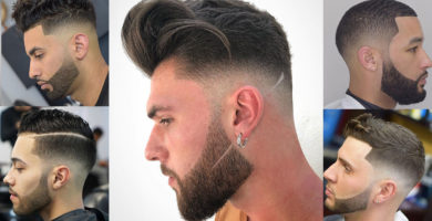 barba delineada moderna